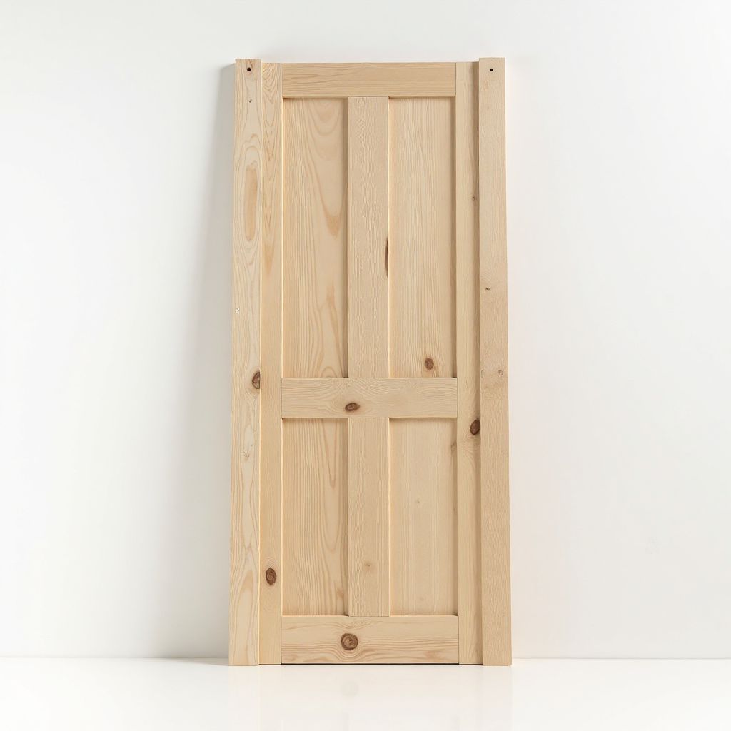 Solid Pine Interior Door Slabs (6-pack)